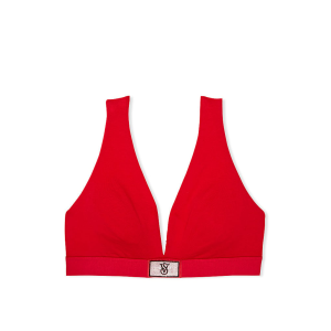 Комплект білизни Shine Patch Cotton Wireless Plunge Bralette Set Lipstick