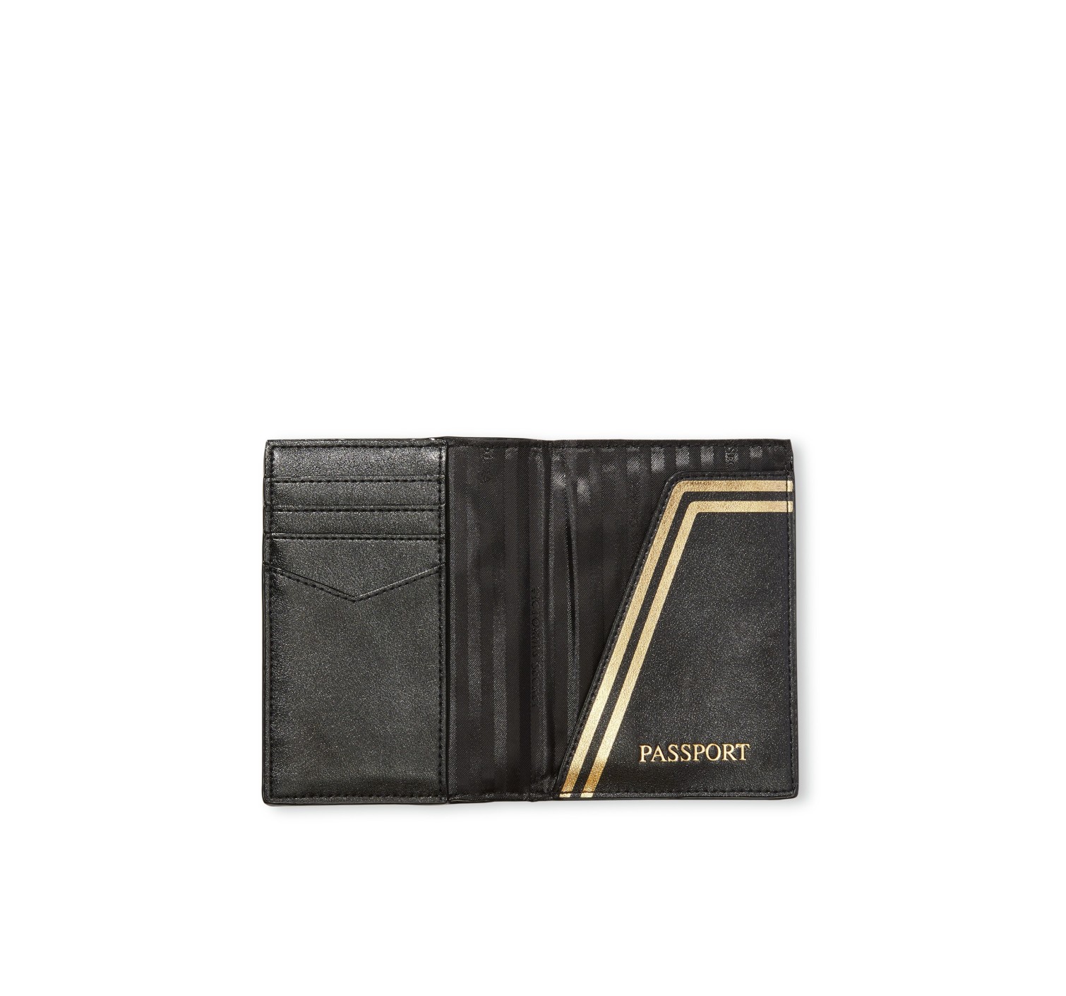 Обложка для паспорта Passport Case V-logo Black