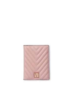 Обложка для паспорта Passport Case V-logo Pink