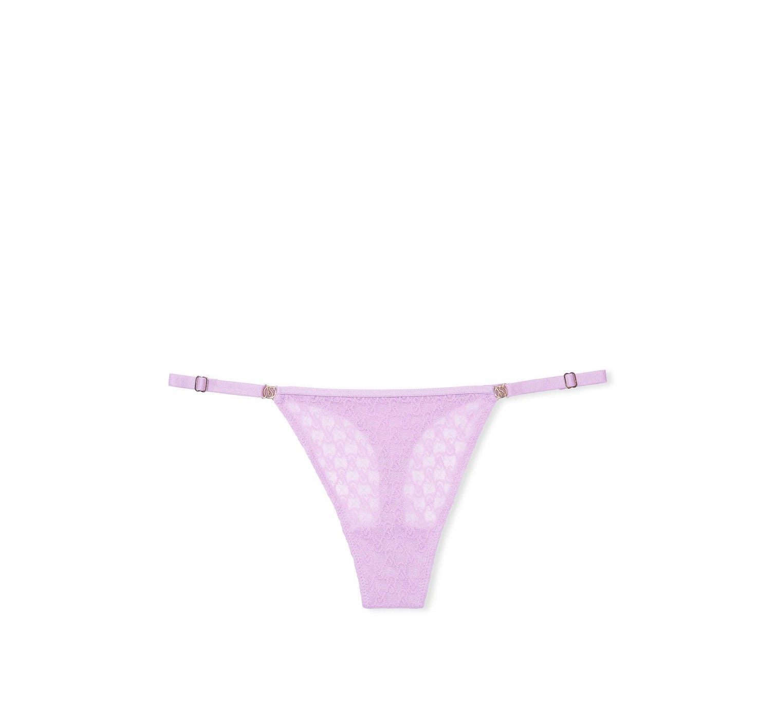 Трусики Icon Lace Adjustable String Thong Panty Silky Lilac