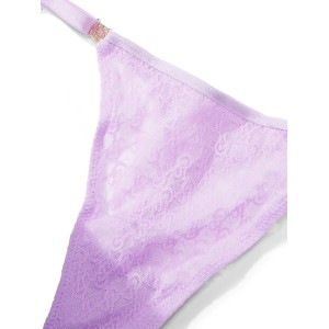 Трусики Icon Lace Adjustable String Thong Panty Silky Lilac
