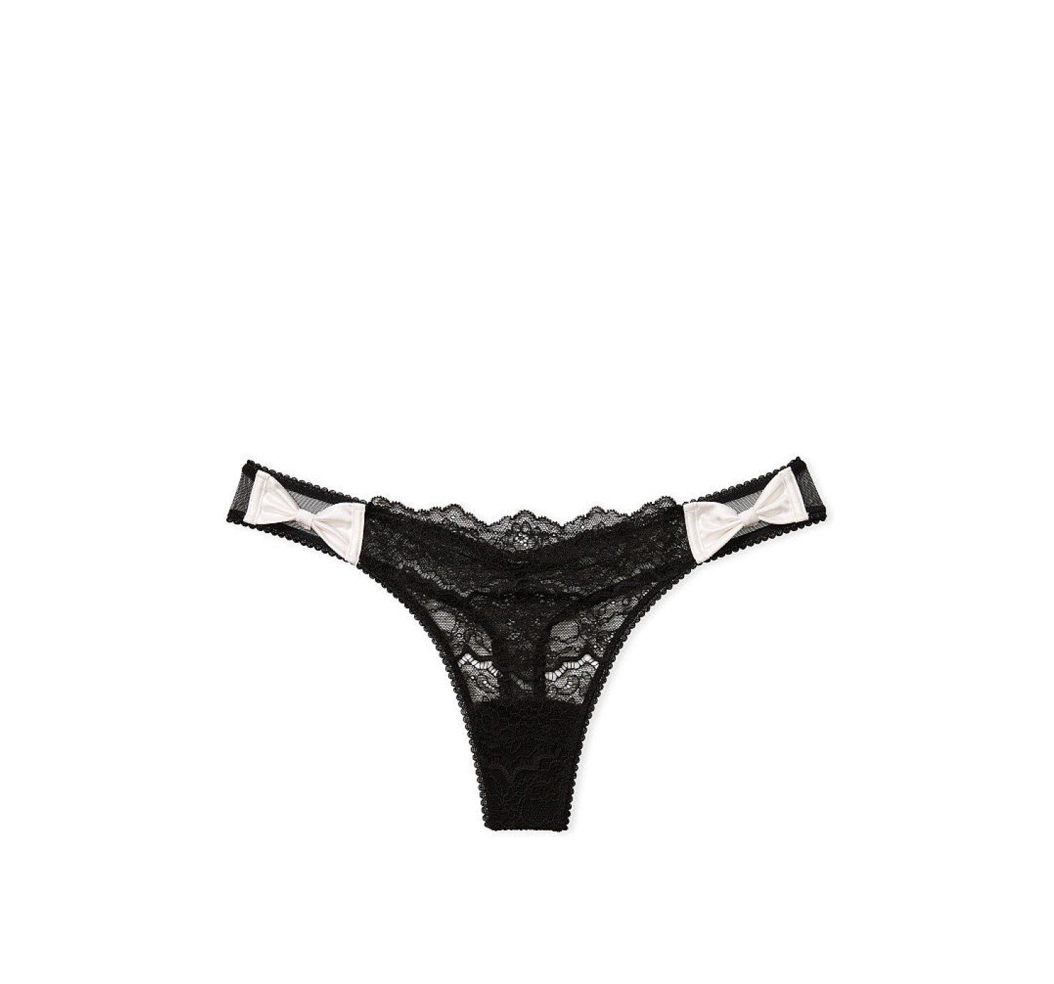 Трусики Satin Bow Lace Thong Panty