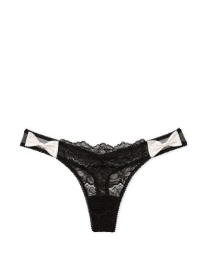 Трусики Satin Bow Lace Thong Panty