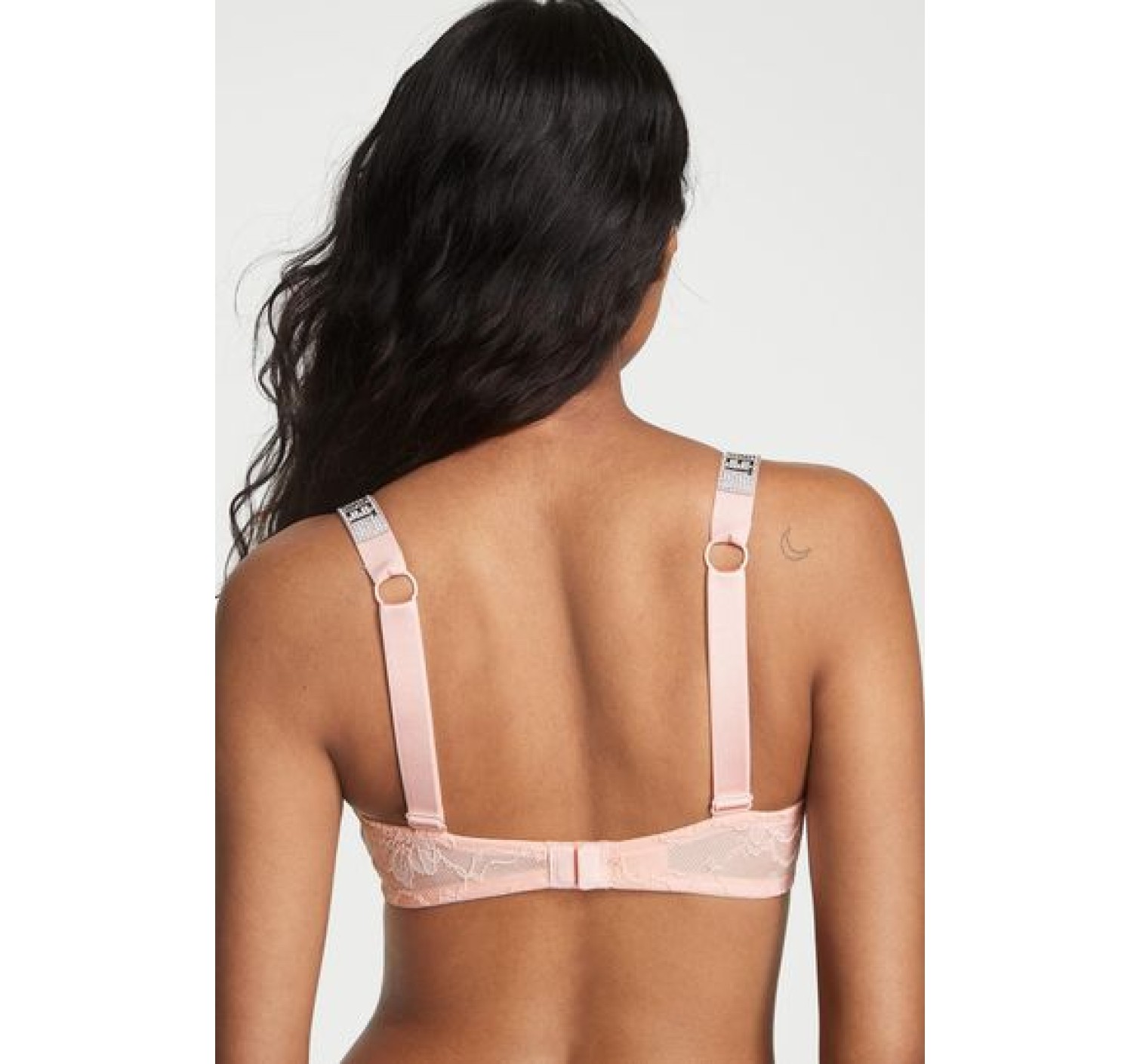 Комплект білизни Shine Strap Lace Bralette Purest Pink