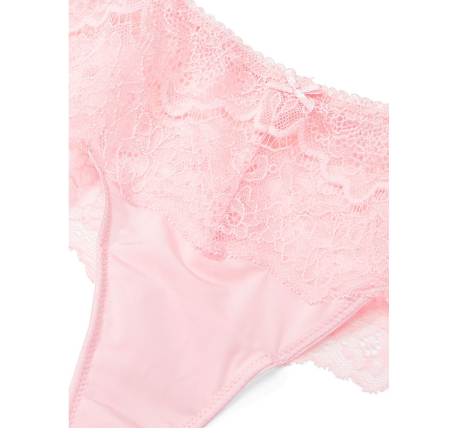 Трусики Lace-trim Hipster Thong Panty