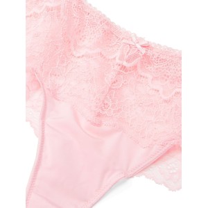 Трусики Lace-trim Hipster Thong Panty