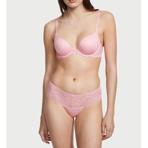 Трусики Lace-trim Hipster Thong Panty