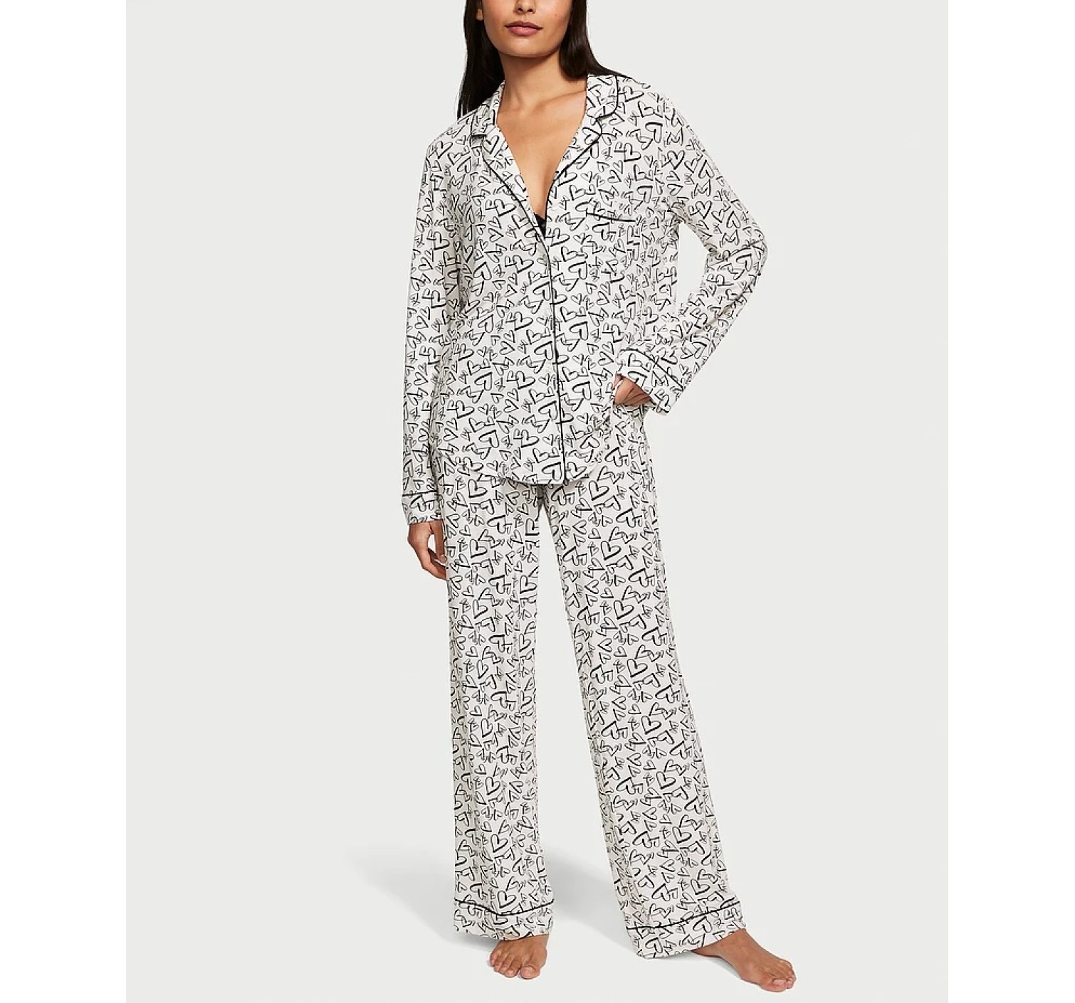 Піжама Modal Long Pajama Set Print