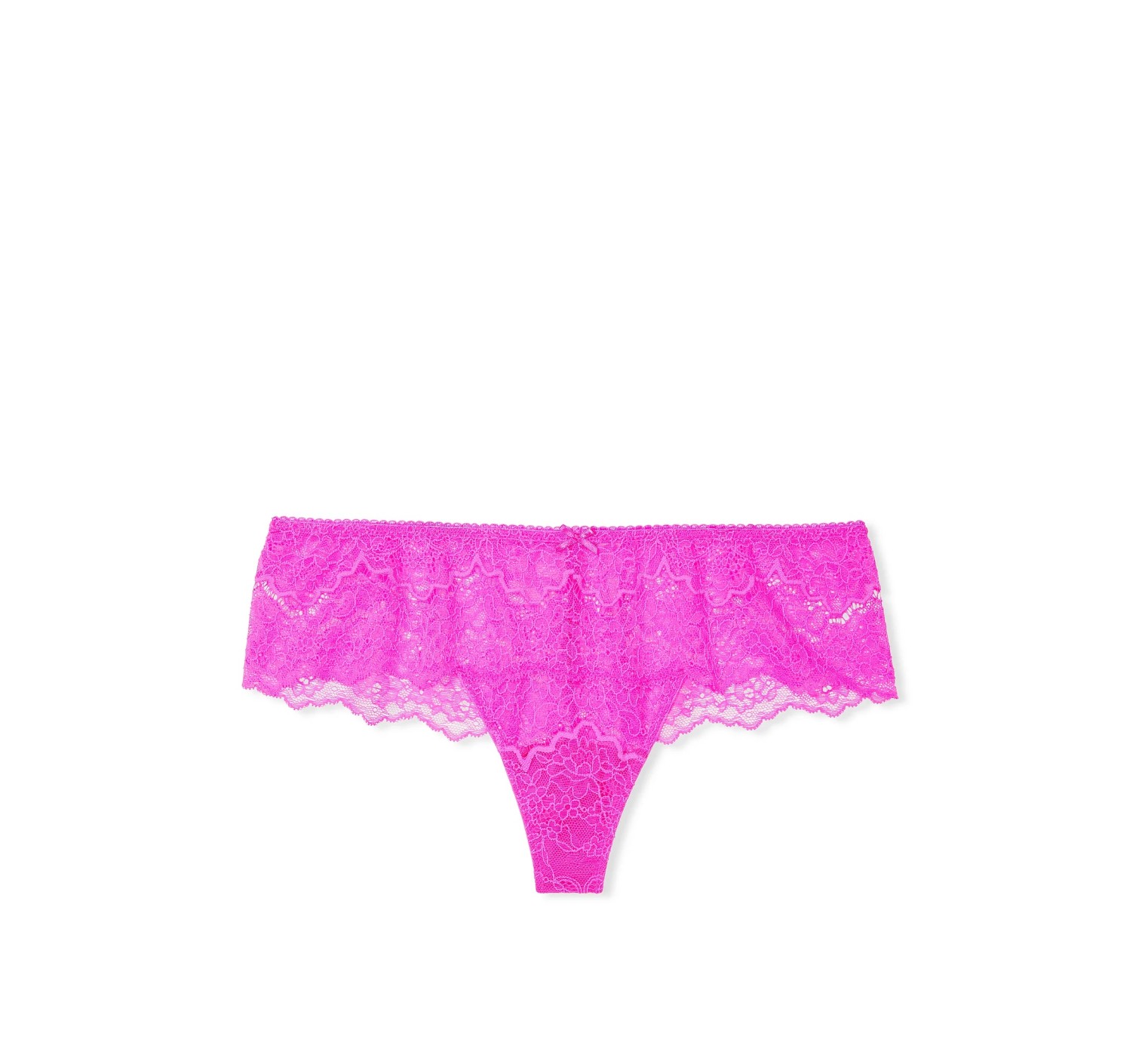Трусики Lace Hipster Thong Panty Pink Berry