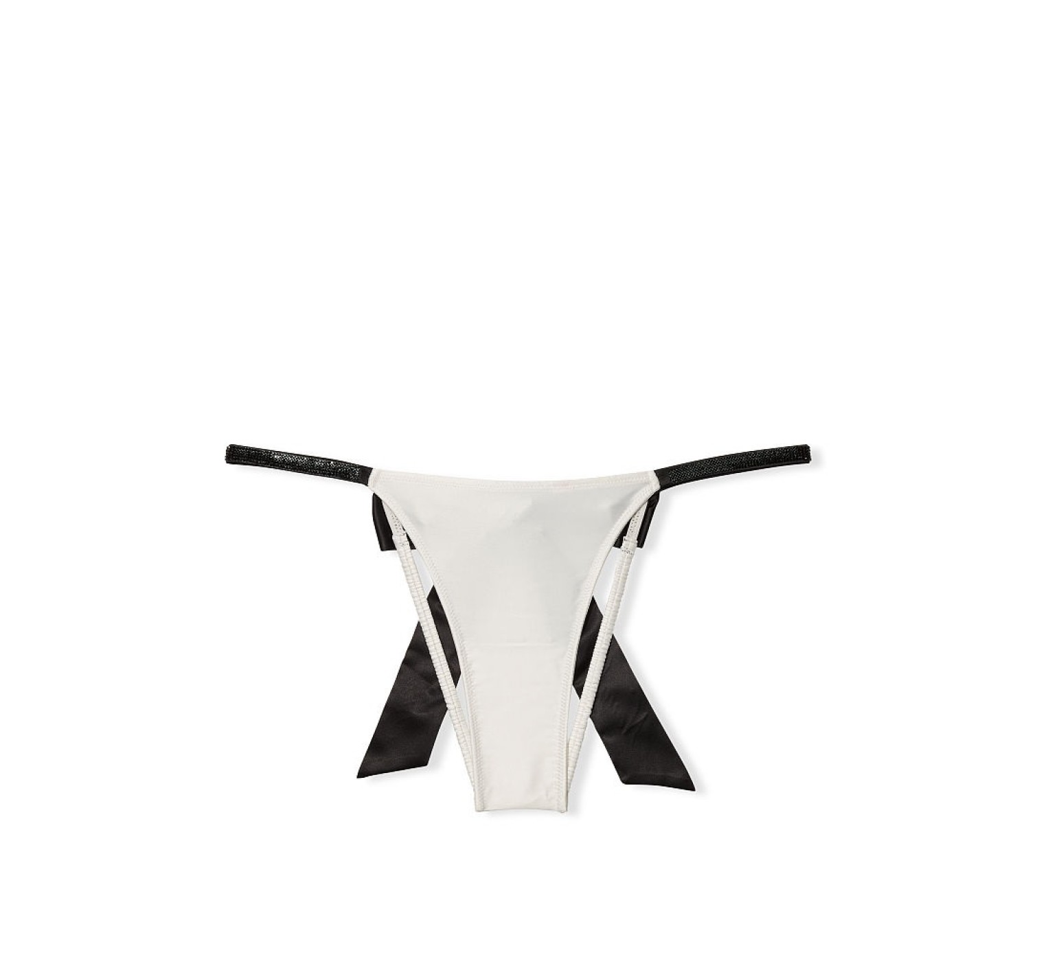 Трусики Open-Back Bow Cheekini Panty White