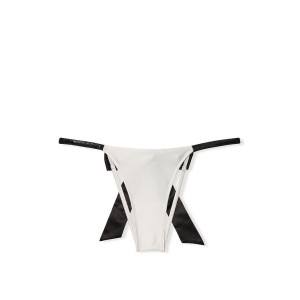 Трусики Open-Back Bow Cheekini Panty White