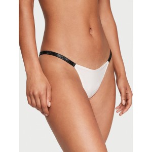 Трусики Open-Back Bow Cheekini Panty White