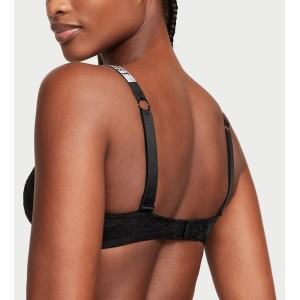 Комплект белья Shine Strap Lace Bralette Black Set
