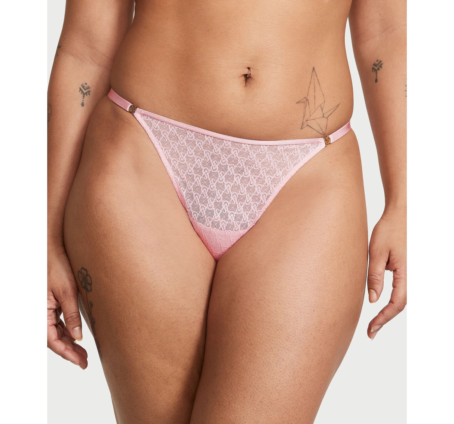 Трусики Icon Lace Thong Panty Pretty Blossom