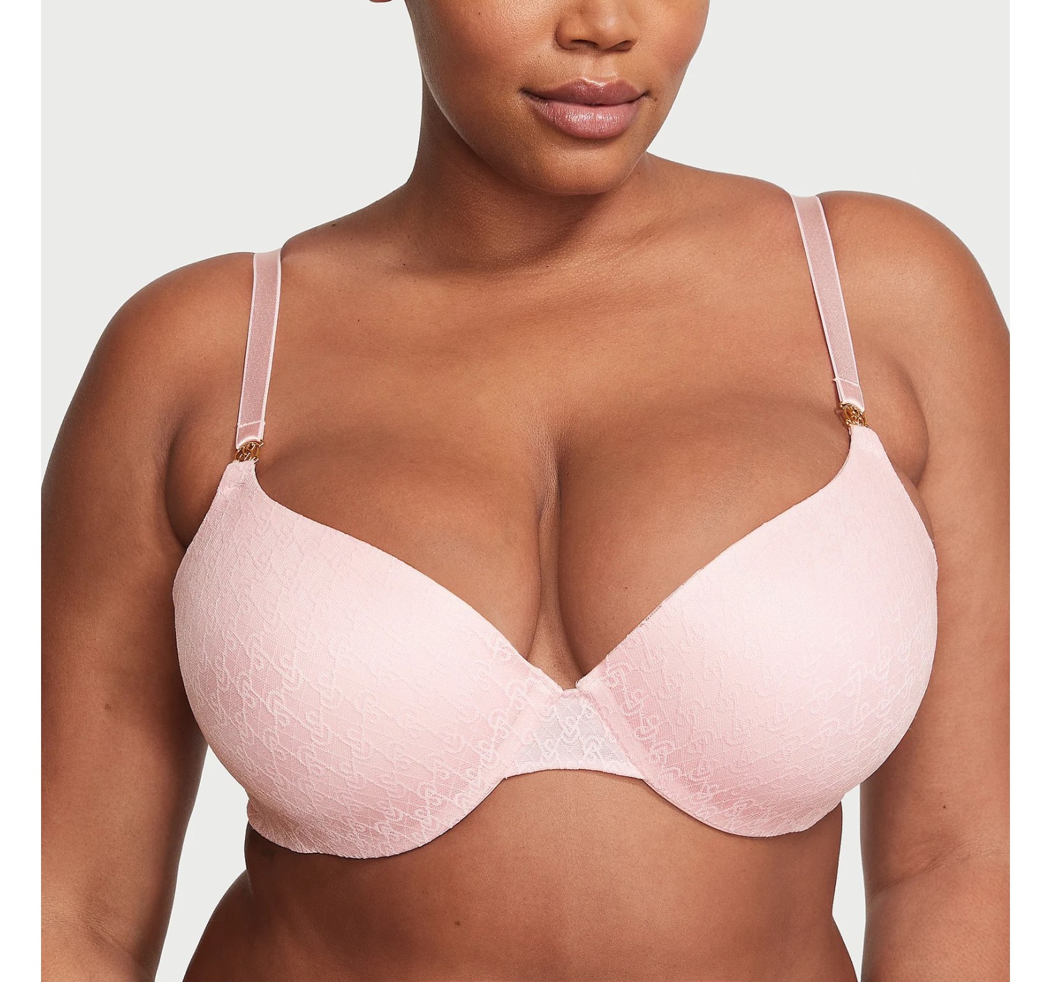 Комплект білизни Icon Push-Up Demi Bra Pretty Blossom Thong Set