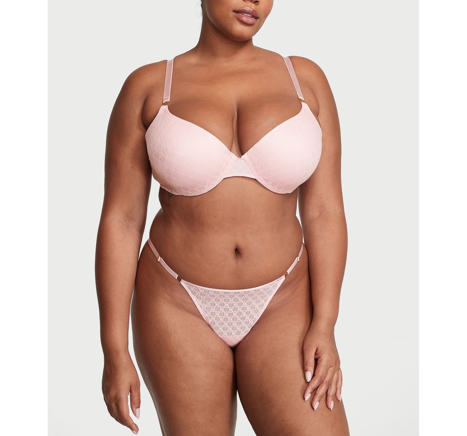Трусики Icon Lace Thong Panty Pretty Blossom