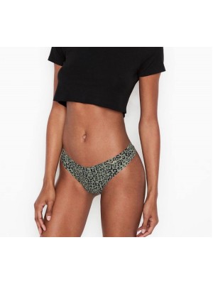Трусики Incredible Thong panty Green Leopard
