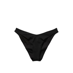 Купальник Bandeau Bikini Top Brazilian Bikini Bottom Black