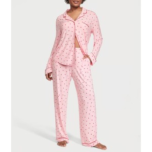 Піжама Modal Long Pajama Set Pink Kiss