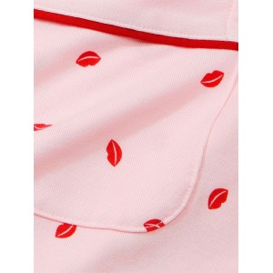Піжама Modal Long Pajama Set Pink Kiss