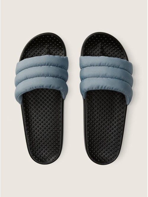 Шльопанці PINK Puffer Slide Blue