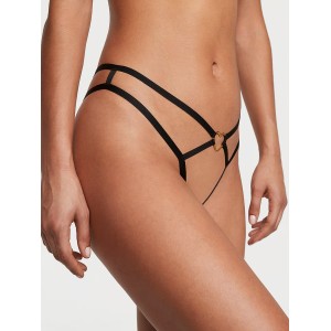 Трусики Strappy Crotchless Heart V-String