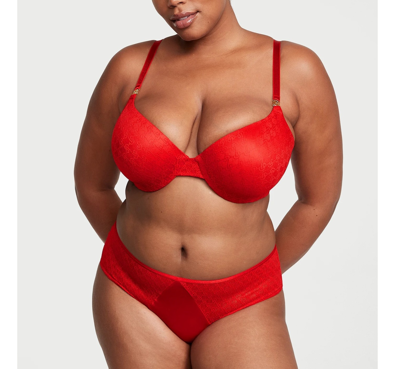 Трусики Icon Lace Cheeky Panty Lipstick