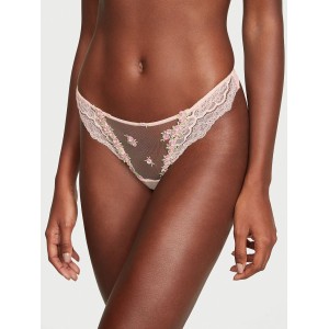 Комплект білизни Rosebud Embroidery Smooth & Lace Push-Up Bra Thong Set