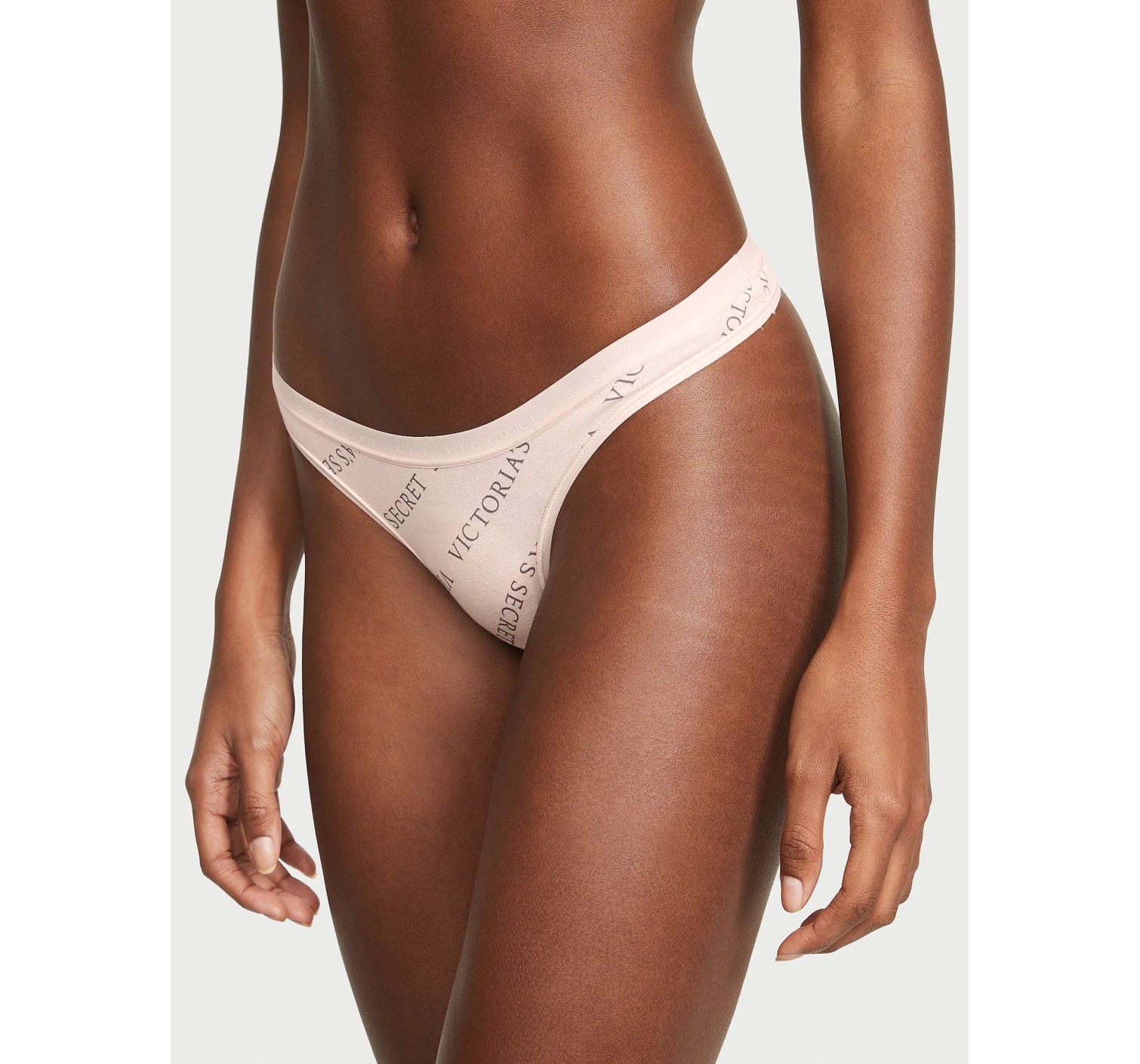 Трусики Stretch Cotton Thong Panty Classic Print