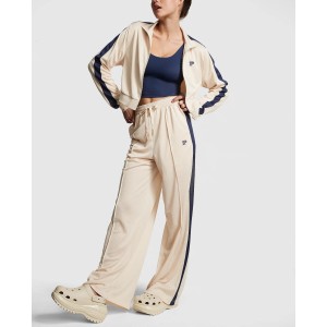 Спортивный костюм Mesh Tech Cropped Full-Zip Jacket Wide-leg Pants