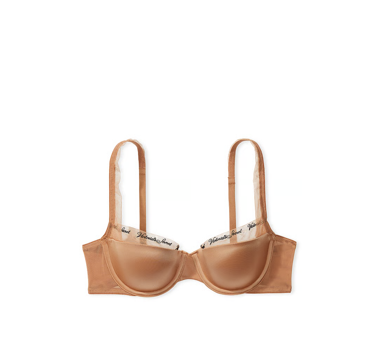 Комплект білизни VERY SEXY Logo Embroidery Lightly Lined Balconette Bra Set Toffee