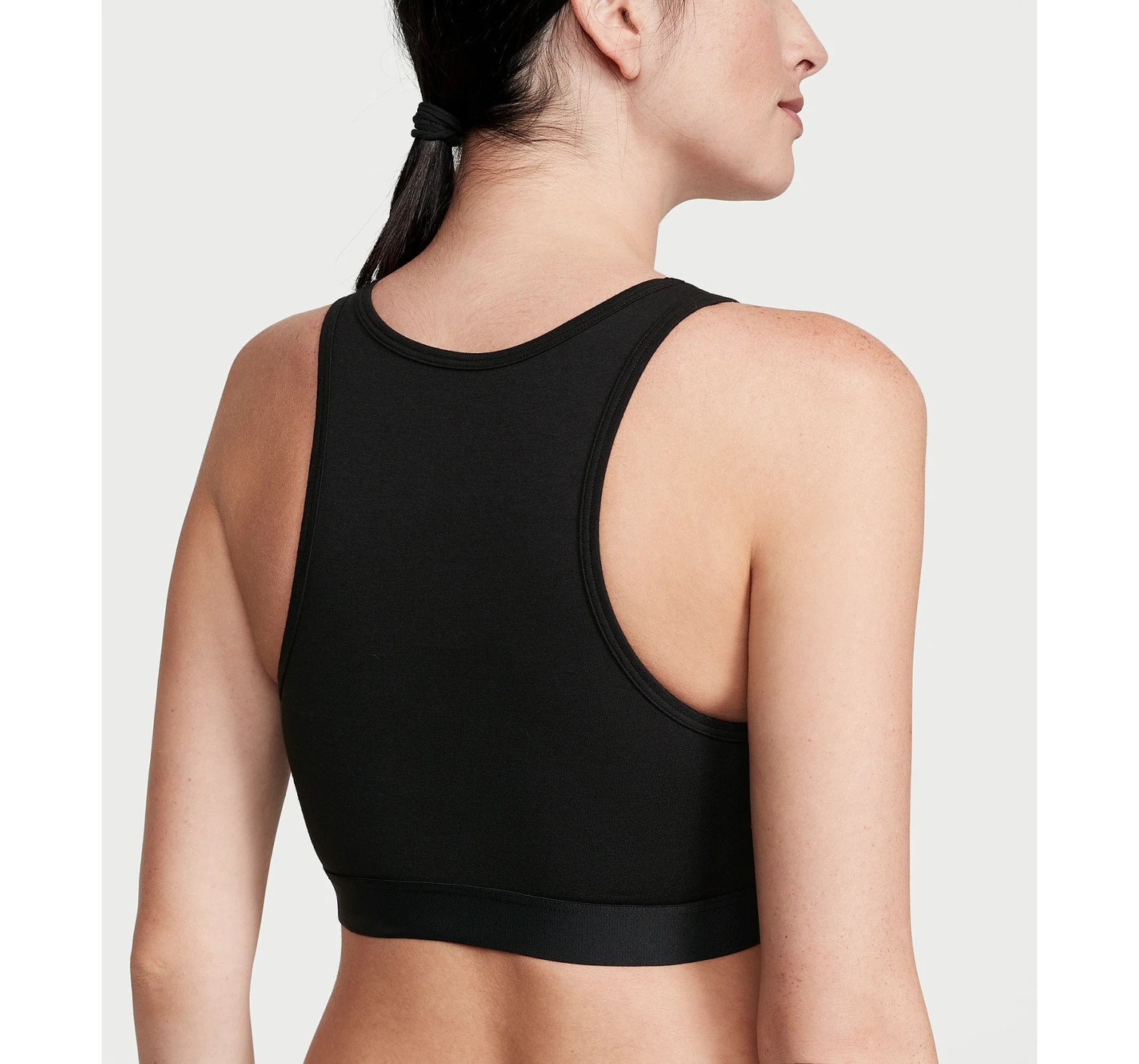 Комплект белья Shine Patch Cotton High-Neck Racerback Bralette Set