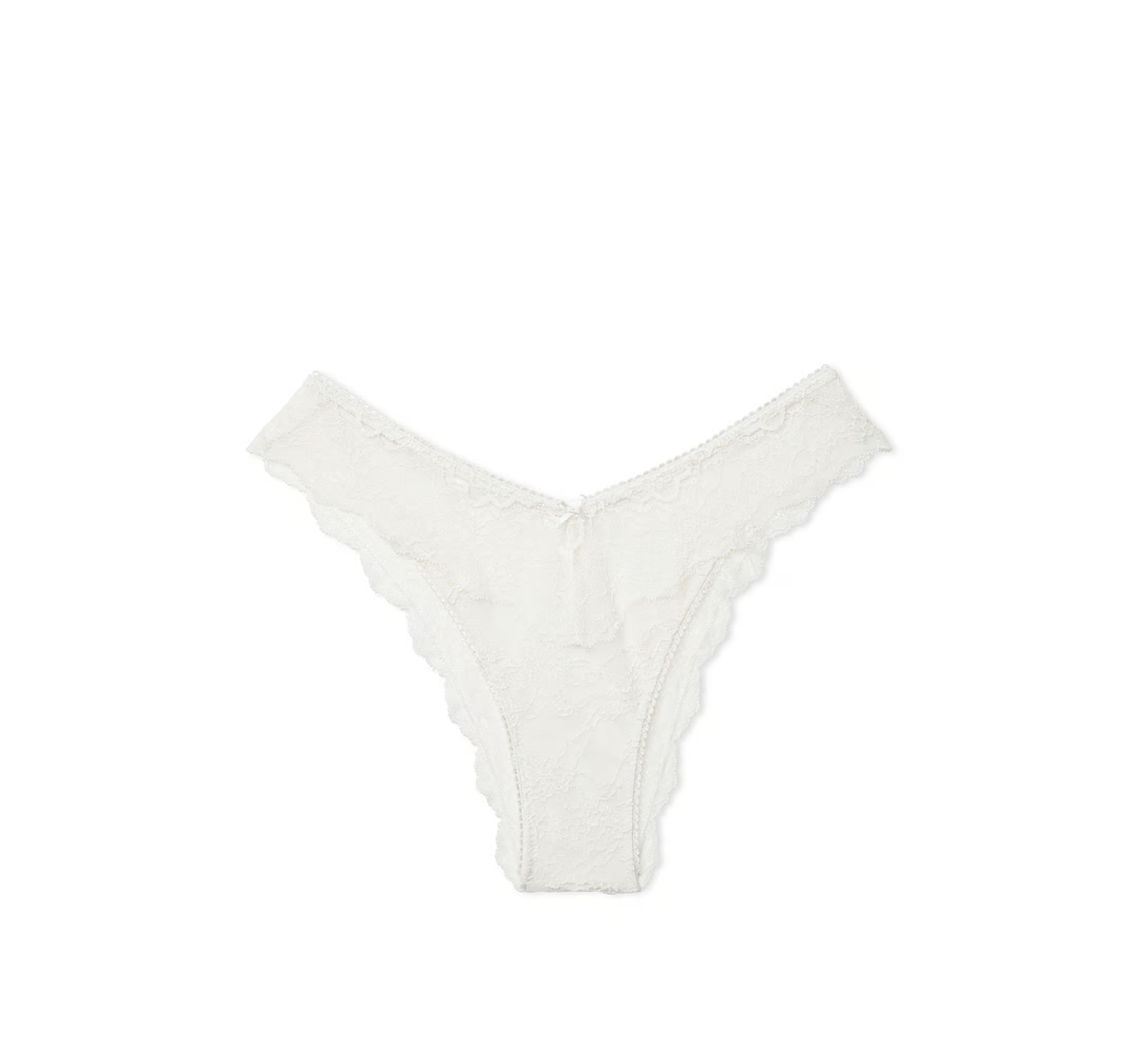 Трусики DREAM ANGELS Lace Brazilian Panty Coconut White