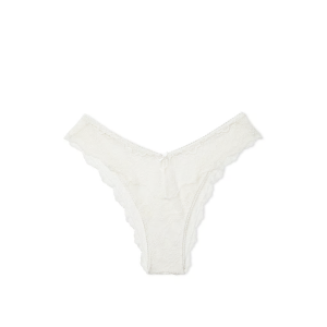 Трусики DREAM ANGELS Lace Brazilian Panty Coconut White