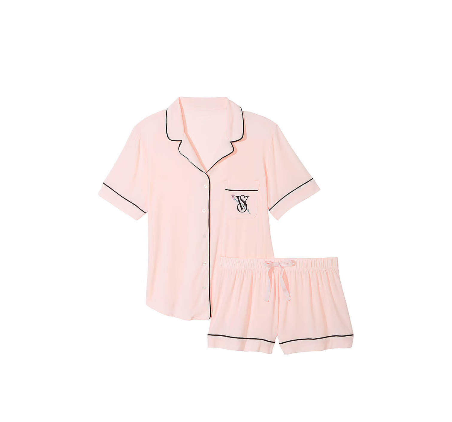 Піжама Modal Short Pajama Set Pink