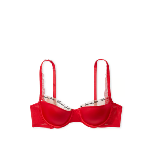 Комплект белья VERY SEXY Logo Embroidery Lightly Lined Balconette Bra Set Lipstick