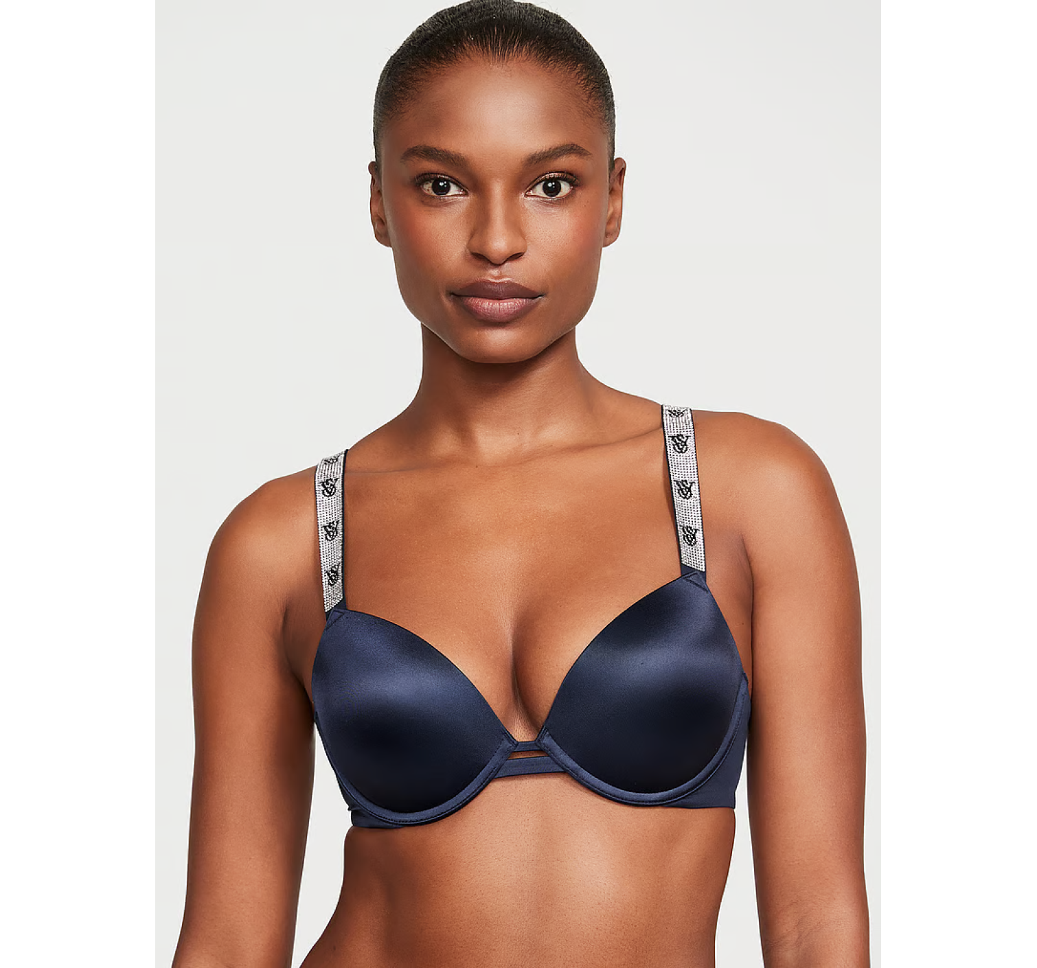 Комплект білизни Shine Cradle Push-Up Bra Set Noir Navy