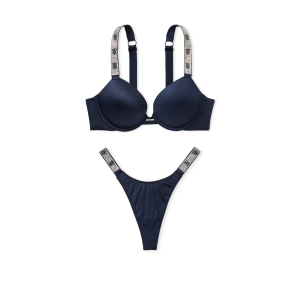 Комплект білизни Shine Cradle Push-Up Bra Set Noir Navy