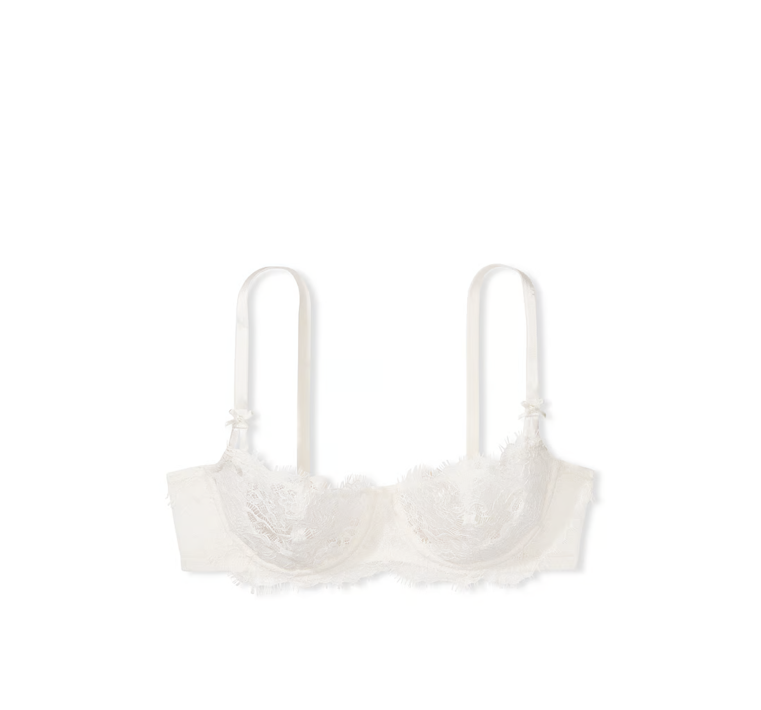 Комплект білизни Wicked Unlined Lace Balconette Bra Set Coconut White