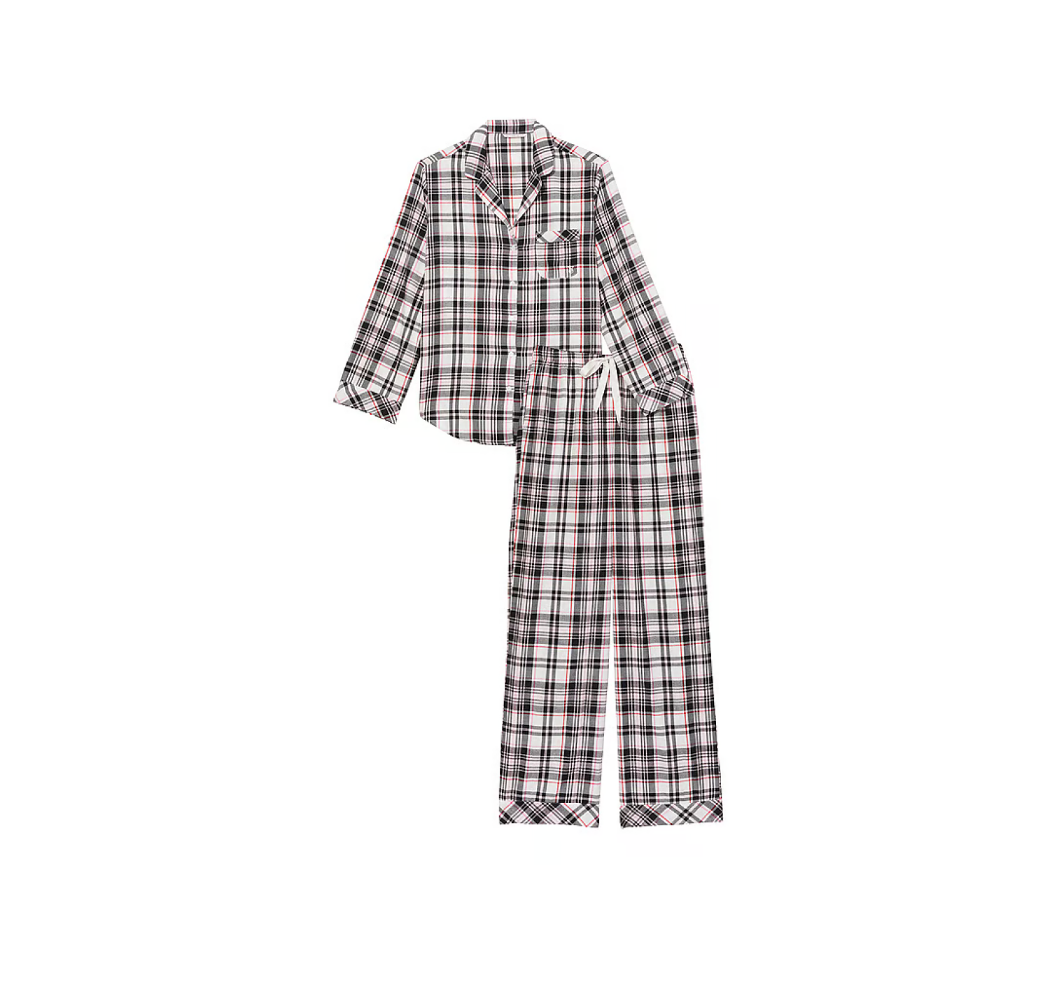 Пижама Flannel Long Pajama Set Heritage Plaid