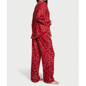 Пижама Flannel Long Pajama Set Lipstick