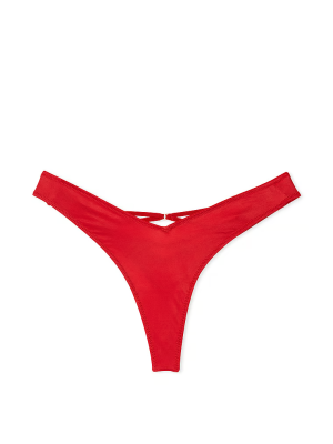 Трусики So Obsessed Strappy Thong Panty Lipstick