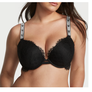 Бюстгальтер Very Sexy Lace Shine Strap Push-up Bra Black