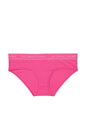 Трусики хіпхаггер Logo Cotton Hiphugger Panty Fuchsia