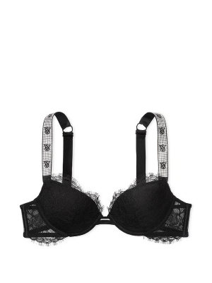 Бюстгальтер Very Sexy Lace Shine Strap Push-up Bra Black