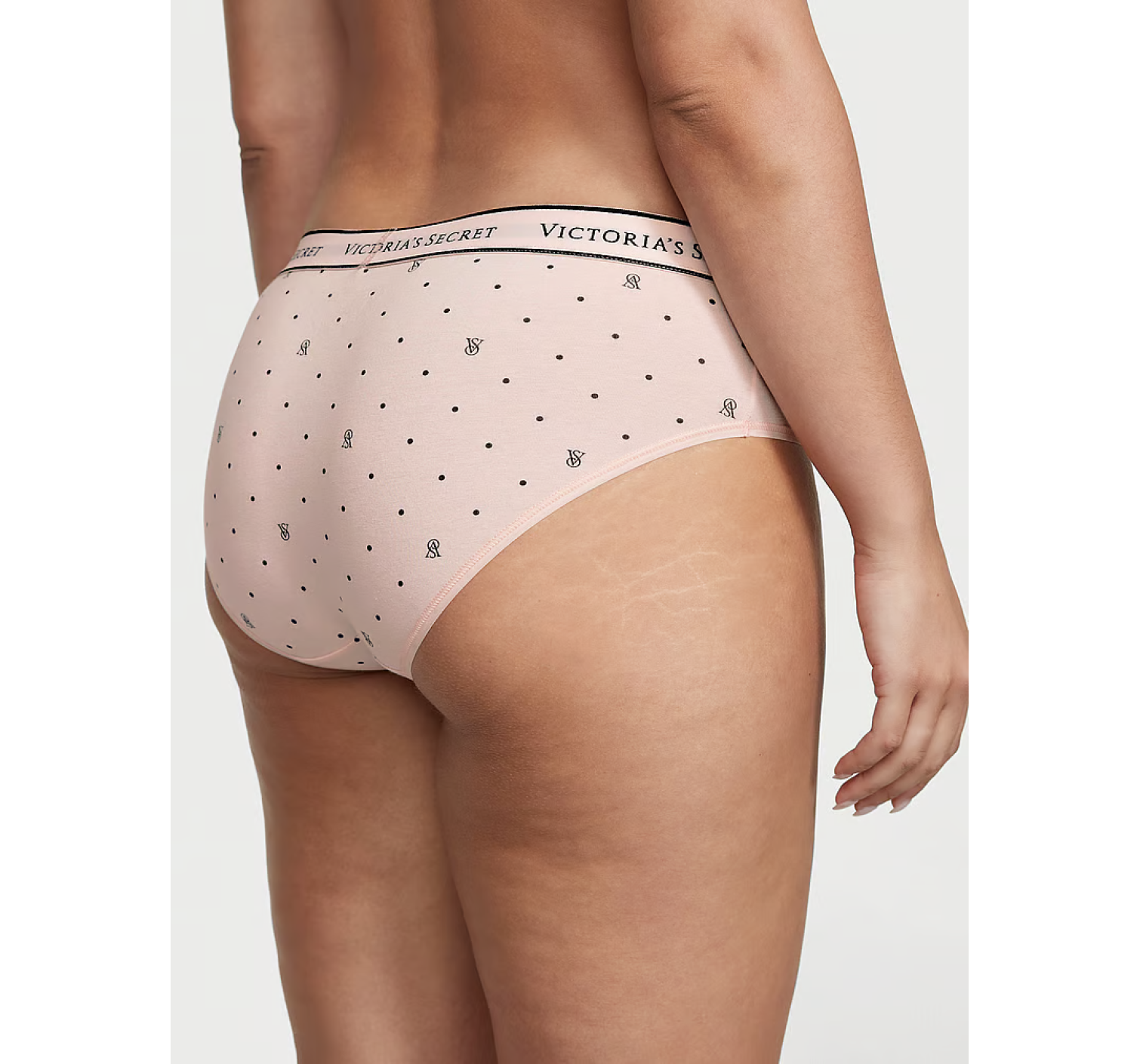 Трусики Cotton Hiphugger Panty VS Pink Logo Dot