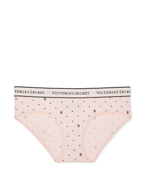 Трусики Cotton Hiphugger Panty VS Pink Logo Dot