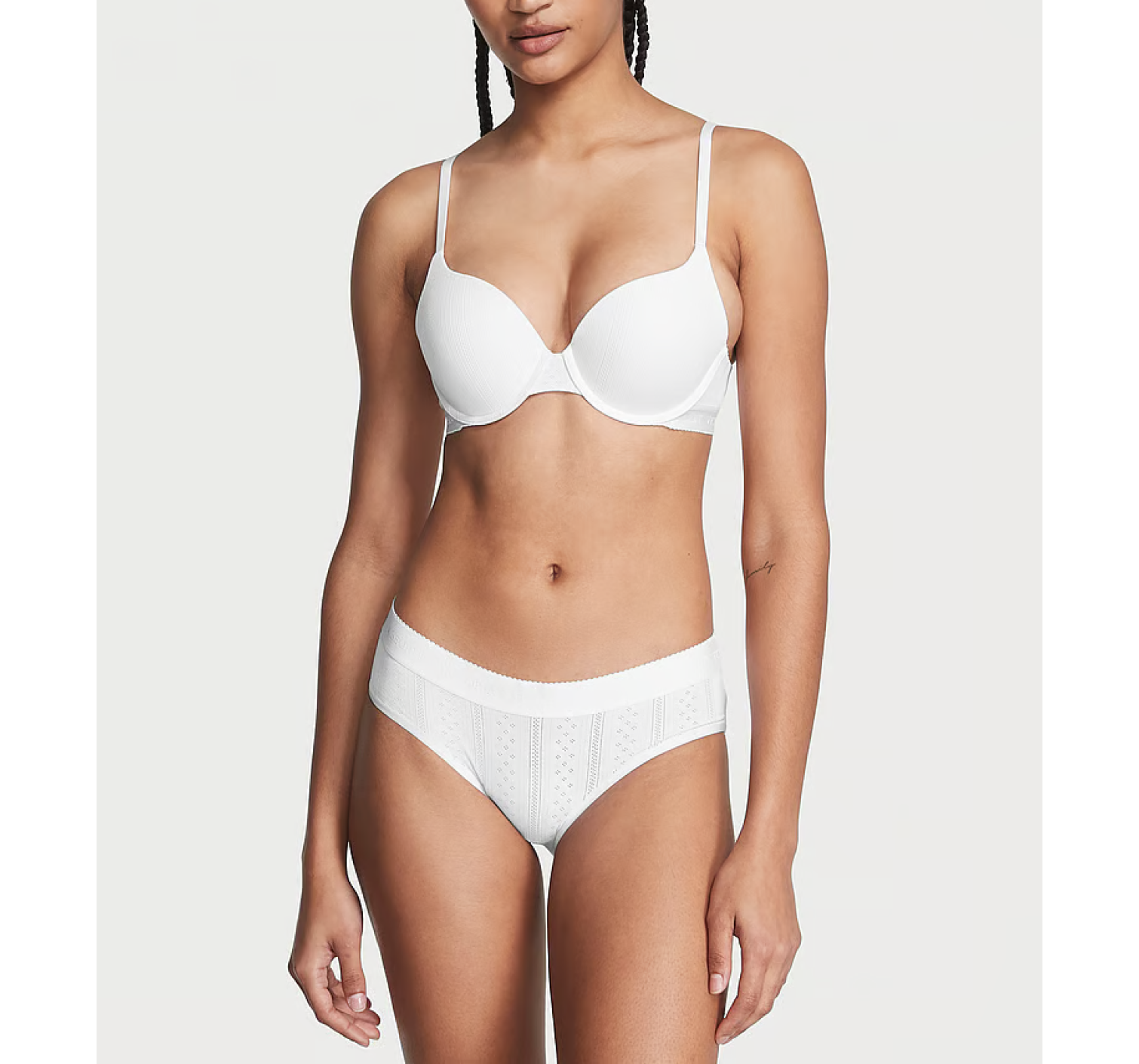 Трусики Cotton Hiphugger Panty Vs White