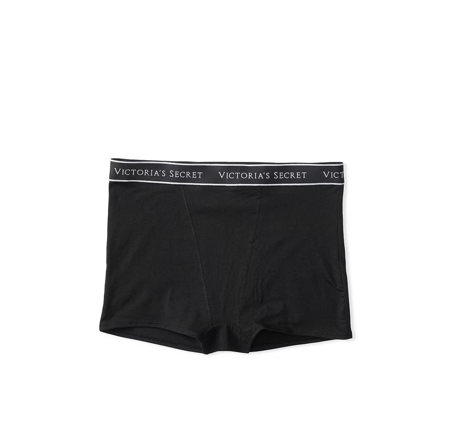 Трусики Cotton Logo High-Waist Boyshort Panty Black 