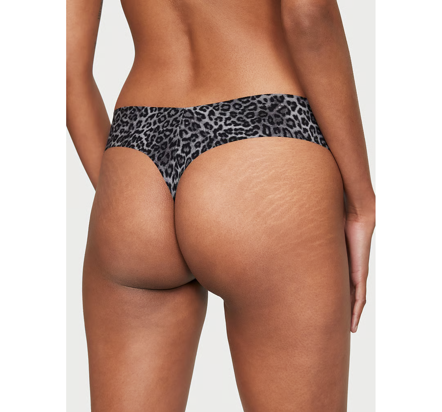 Трусики No Show Thong Panty Print